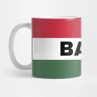 Baja City in Hungarian Flag Mug